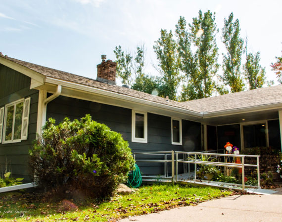 The front ramp of our Pioneer residence