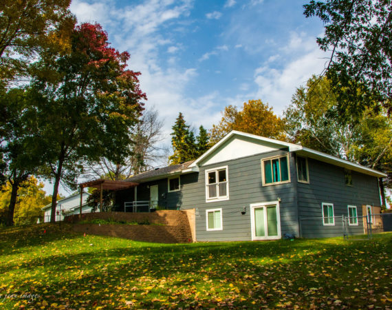 Backyard view of Pioneer Linnea Residential Home, Inc. residence